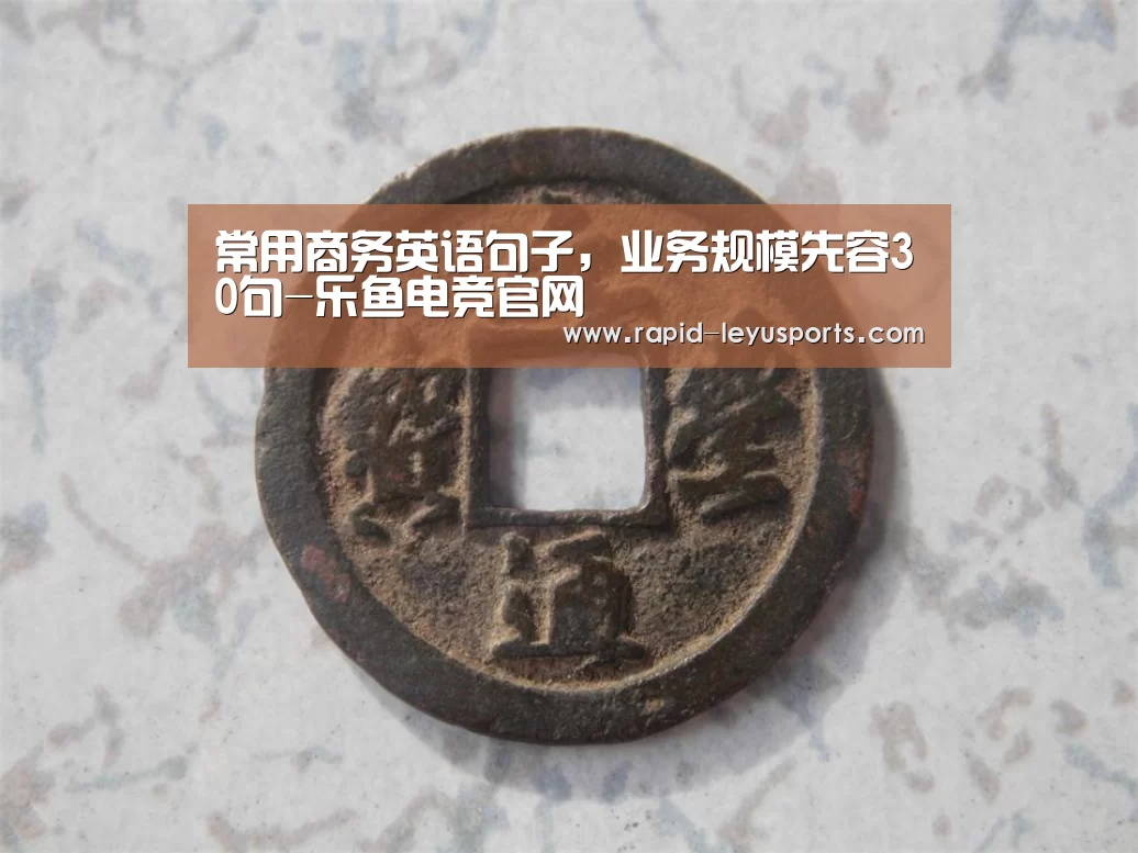 常用商务英语句子，业务规模先容30句-乐鱼电竞官网(图4)